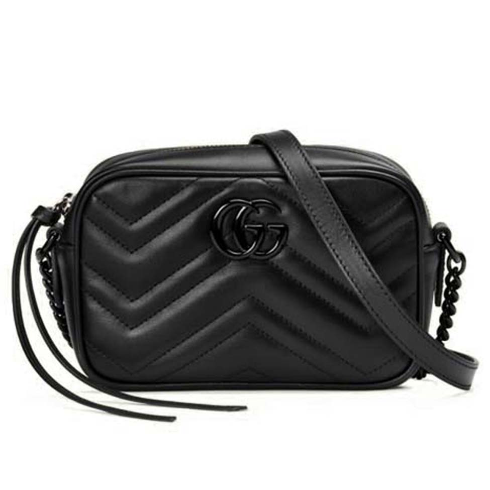 GUCCI GG MARMONT MINI SHOULDER BAG ‎634936   (18*12*6cm)